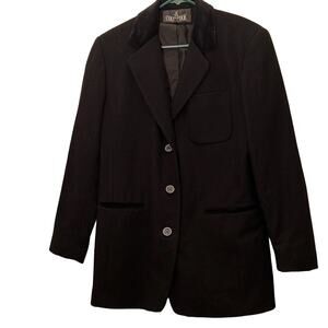 JL Colebrook Black  Wool Blazer. S